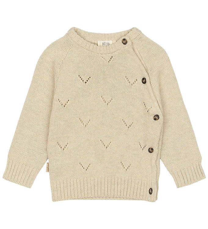 Petit Piao Bluse - PPDaqa - Strik - Off White Petit Piao Bluse - PPDaqa - Strik - Off White