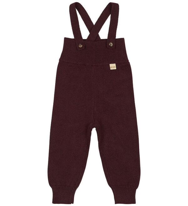 Petit Piao Bukser m. Seler - PPDag - Strik - Coffee Bean Petit Piao Bukser m. Seler - PPDag - Strik - Coffee Bean