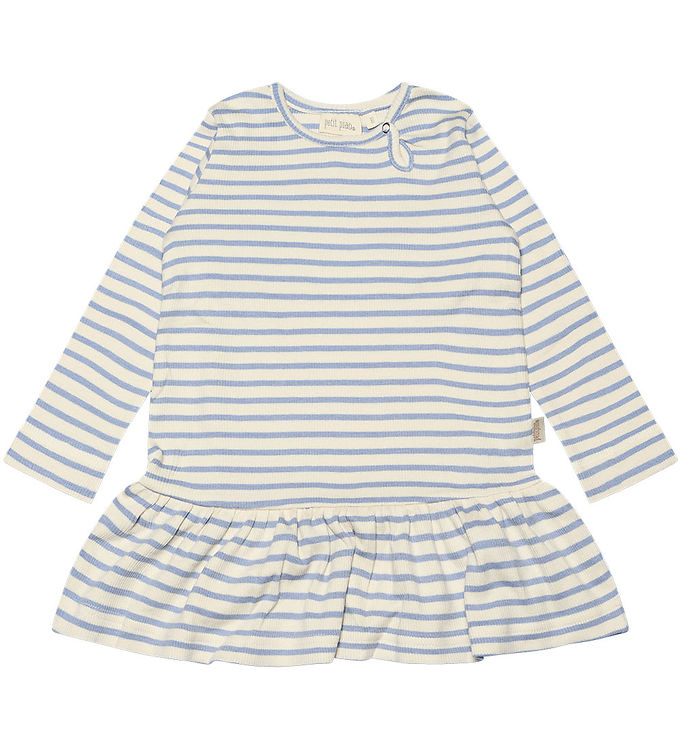 Petit Piao Kjole - Rib - Modal - Spring Blue Petit Piao Kjole - Rib - Modal - Spring Blue