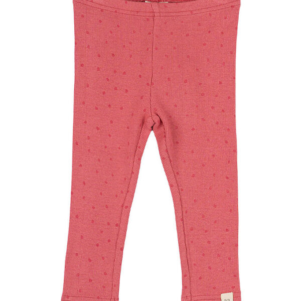 Petit Piao Leggings - Modal - Dot - Light Berry