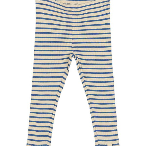 Petit Piao Leggings - Rib - Modal - True Navy/Off White