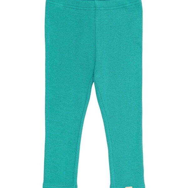Petit Piao Leggings - Rib - Modal - Turquiose