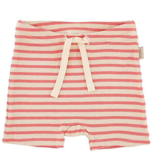Petit Piao Shorts - Modal Striped - Dark Peach/Cream Petit Piao Shorts - Modal Striped - Dark Peach/Cream