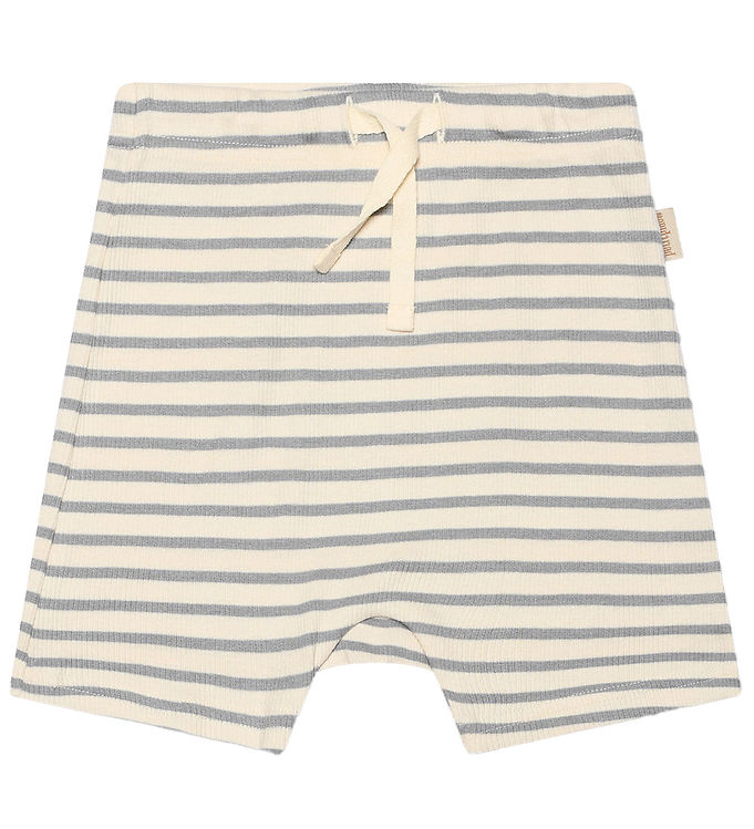 Petit Piao Shorts - Rib - Modal - Blue Mist Petit Piao Shorts - Rib - Modal - Blue Mist