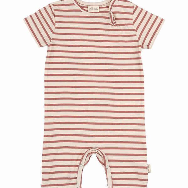 Petit Piao Sommerdragt - Sum - Withered Rose/Off White