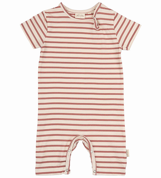 Petit Piao Sommerdragt - Sum - Withered Rose/Off White Petit Piao Sommerdragt - Sum - Withered Rose/Off White