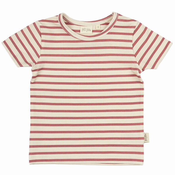 Petit Piao T-shirt - Baggy Sum - Withered Rose/Off White