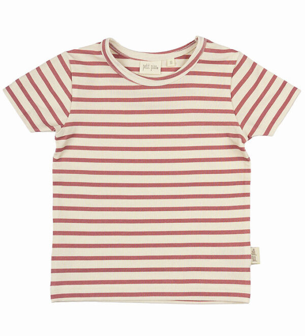 Petit Piao T-shirt - Baggy Sum - Withered Rose/Off White Petit Piao T-shirt - Baggy Sum - Withered Rose/Off White