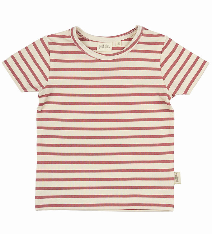 Petit Piao T-shirt - Baggy Sum - Withered Rose/Off White Petit Piao T-shirt - Baggy Sum - Withered Rose/Off White