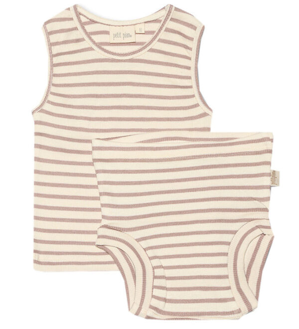 Petit Piao Undertøj - Rib - Modal - Rose Fawn Petit Piao Undertøj - Rib - Modal - Rose Fawn