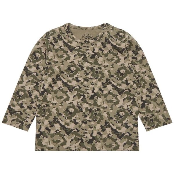 Petit by Sofie Schnoor Bluse - Sebastian - Grøn Camouflage