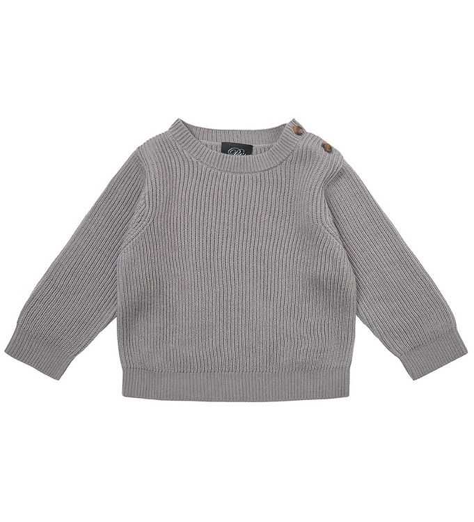 Petit by Sofie Schnoor Bluse - Strik - Grå Petit by Sofie Schnoor Bluse - Strik - Grå