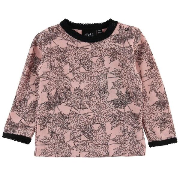 Petit by Sofie Schnoor Bluse - Uld/Bomuld - Pudder m. Blade