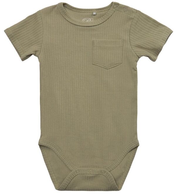 Petit by Sofie Schnoor Body k/æ - Rib - Dusty Green