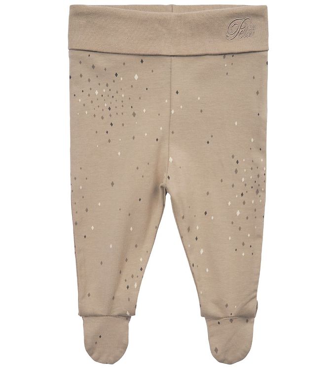 Petit by Sofie Schnoor Bukser m. Fødder - Dark Sand Petit by Sofie Schnoor Bukser m. Fødder - Dark Sand