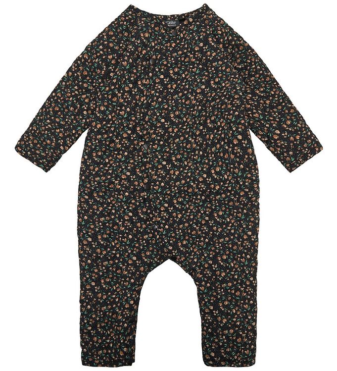 Petit by Sofie Schnoor Heldragt - Fiola - Sort m. Blomster Petit by Sofie Schnoor Heldragt - Fiola - Sort m. Blomster