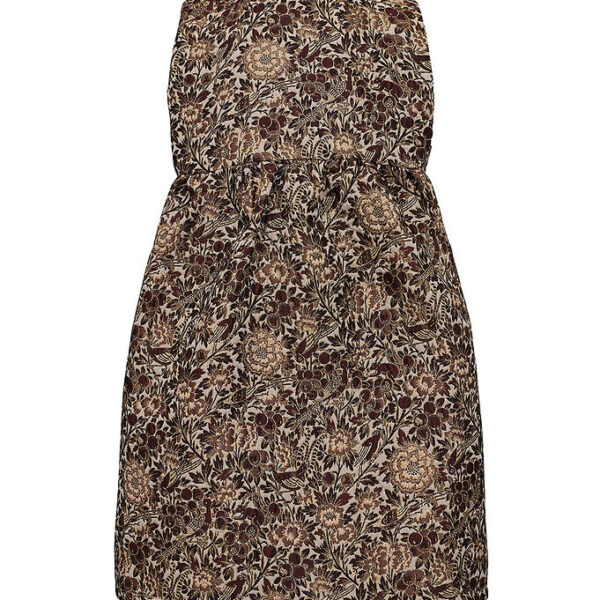 Petit by Sofie Schnoor Kjole - Brown m. Guldglimmer