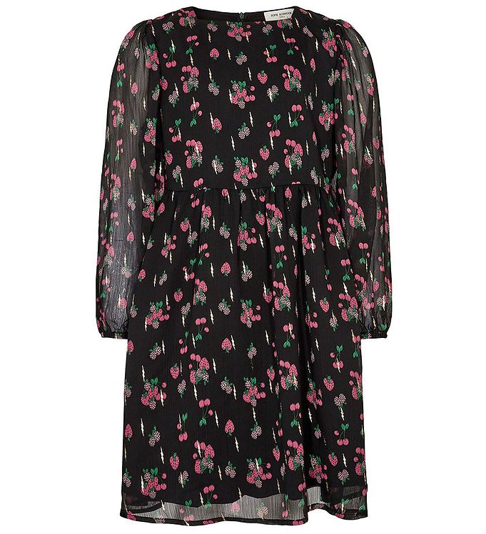 Petit by Sofie Schnoor Kjole - Sort m. Bær Petit by Sofie Schnoor Kjole - Sort m. Bær