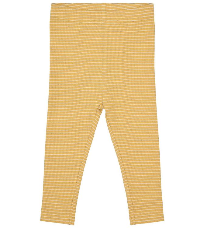 Petit by Sofie Schnoor Leggings - Lily - Gul m. Striber Petit by Sofie Schnoor Leggings - Lily - Gul m. Striber
