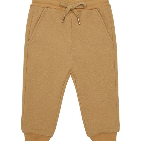Petit by Sofie Schnoor Sweatpants - Estralla - Gul m. Glimmer