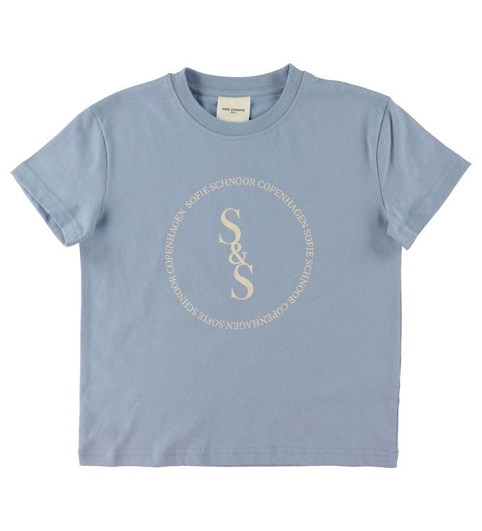 Petit by Sofie Schnoor T-Shirt - Light Blue Petit by Sofie Schnoor T-Shirt - Light Blue