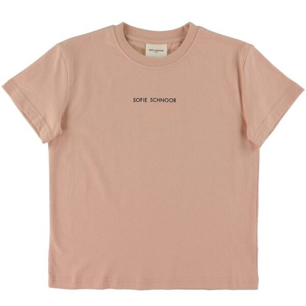 Petit by Sofie Schnoor T-Shirt - Light Rose m. Logo Petit by Sofie Schnoor T-Shirt - Light Rose m. Logo