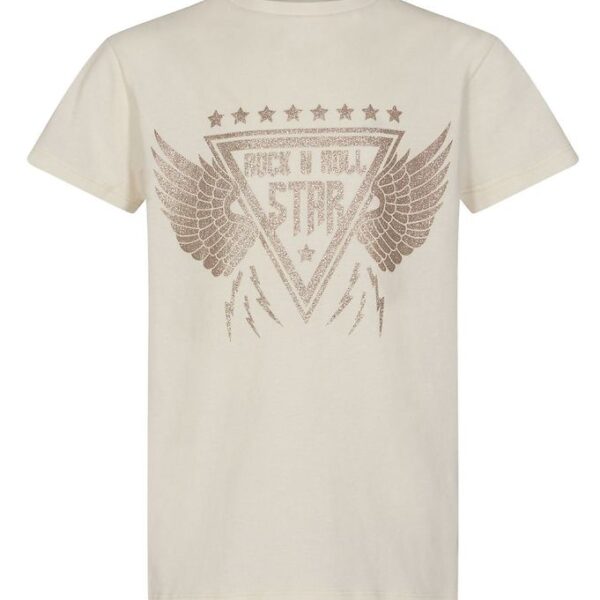 Petit by Sofie Schnoor T-shirt - Felina - Off White m. Print