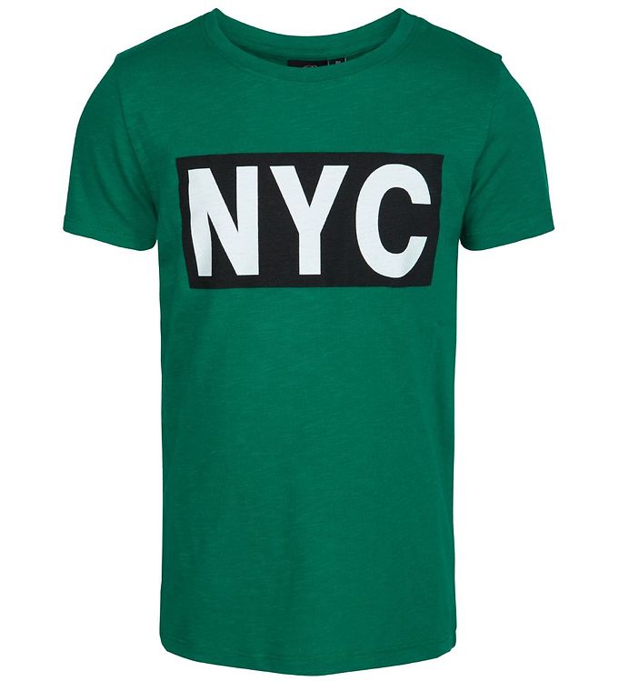 Petit by Sofie Schnoor T-shirt - Grøn m. NYC Petit by Sofie Schnoor T-shirt - Grøn m. NYC
