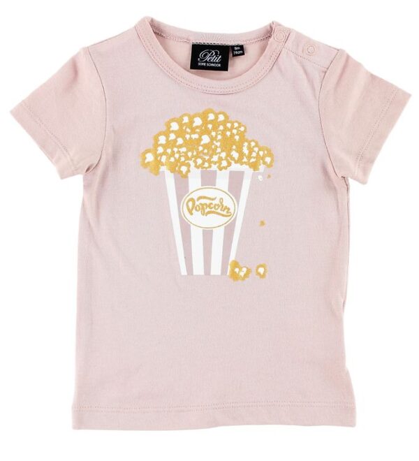 Petit by Sofie Schnoor T-shirt - Støvet Pudder m. Popcorn Petit by Sofie Schnoor T-shirt - Støvet Pudder m. Popcorn