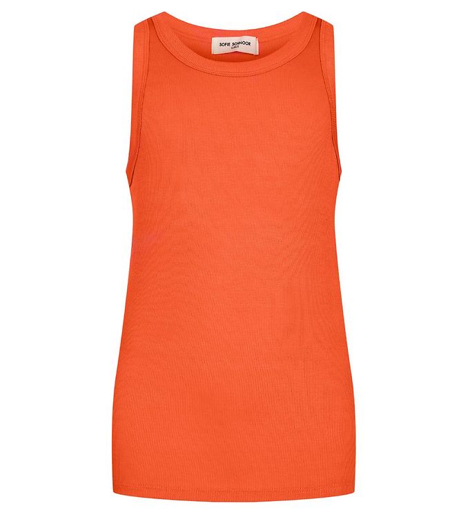 Petit by Sofie Schnoor Top - Rib - Orange Petit by Sofie Schnoor Top - Rib - Orange