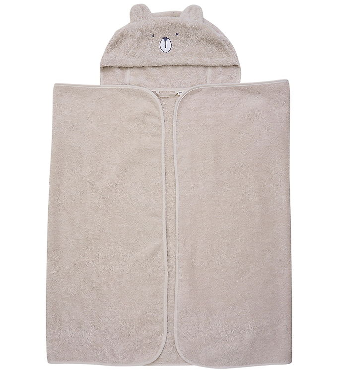 Pippi Babyhåndklæde - 70x120 cm - Dove Pippi Babyhåndklæde - 70x120 cm - Dove