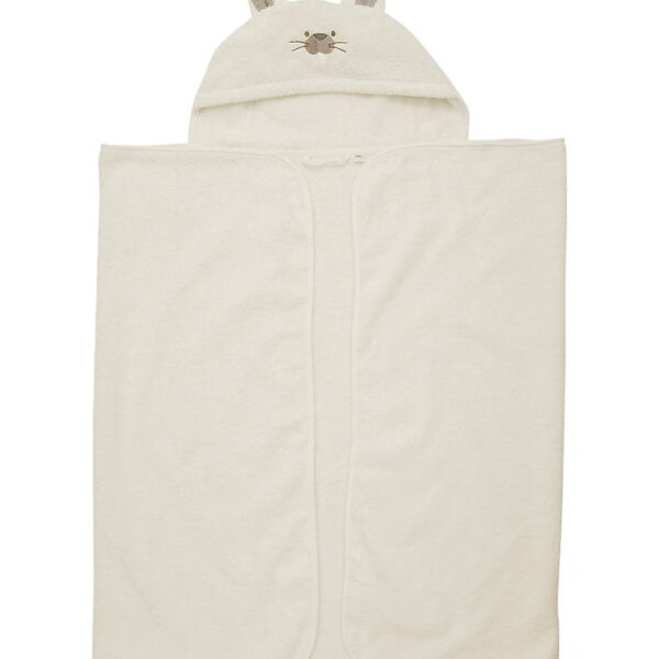 Pippi Babyhåndklæde - 70x120 cm - Egret