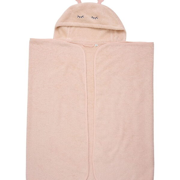 Pippi Babyhåndklæde - 70x120 cm - Rose Dust