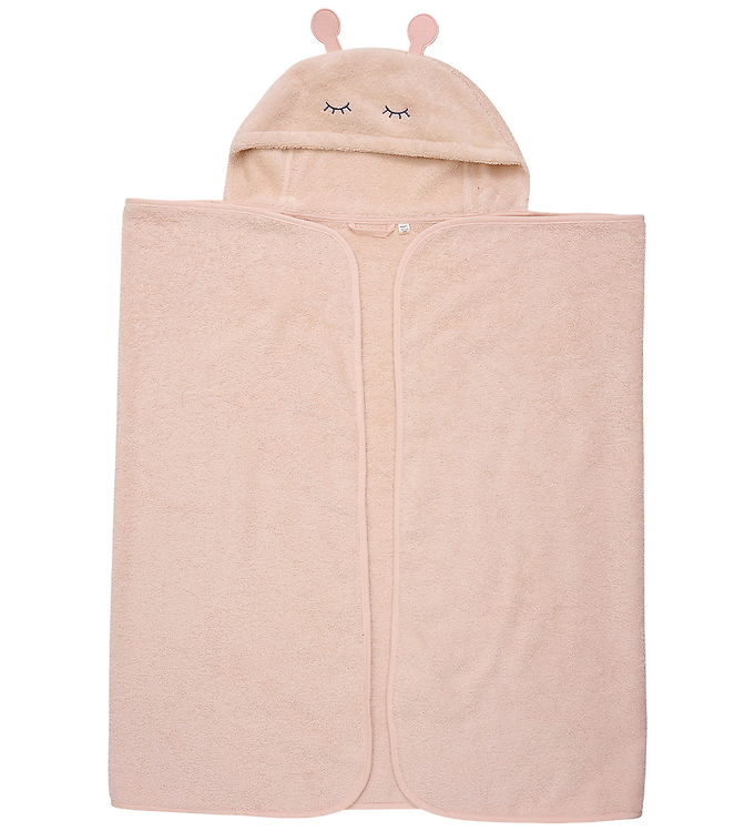 Pippi Babyhåndklæde - 70x120 cm - Rose Dust Pippi Babyhåndklæde - 70x120 cm - Rose Dust