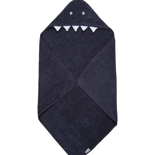 Pippi Babyhåndklæde - 83 x 83 cm - Odyssey Gray