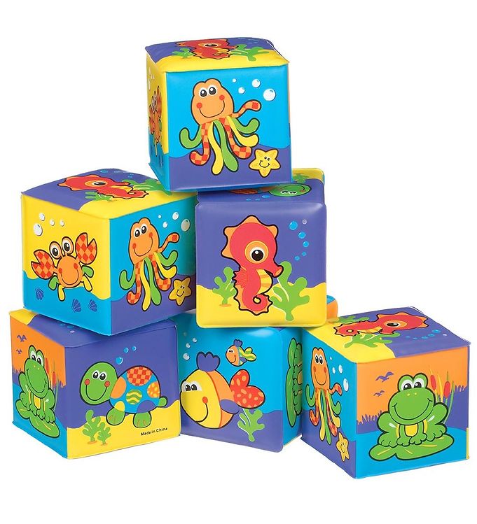 Playgro Badeklodser - 6 stk - Blå Playgro Badeklodser - 6 stk - Blå