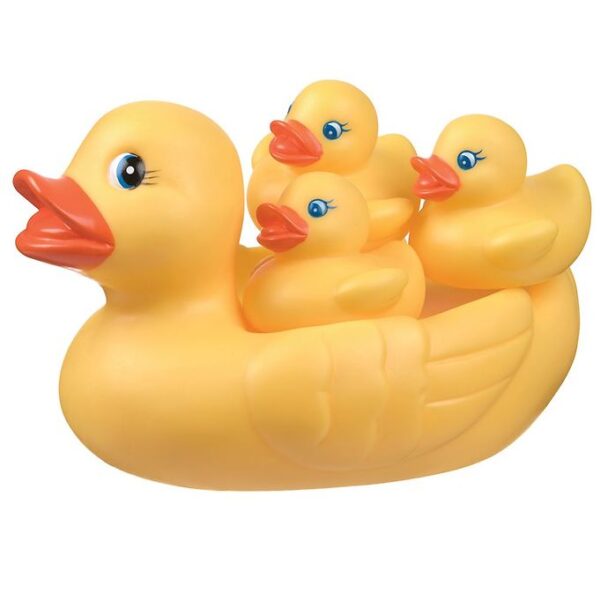 Playgro Badelegetøj - 4 stk. - And Med Ællinger