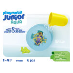 Playmobil Junior Aqua - Vandhjulet Med Babyhaj - 71688 - 6 Dele