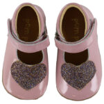 Pom Pom Ballerina Hjemmesko - Beginners Heart - Dusty Rose Peten