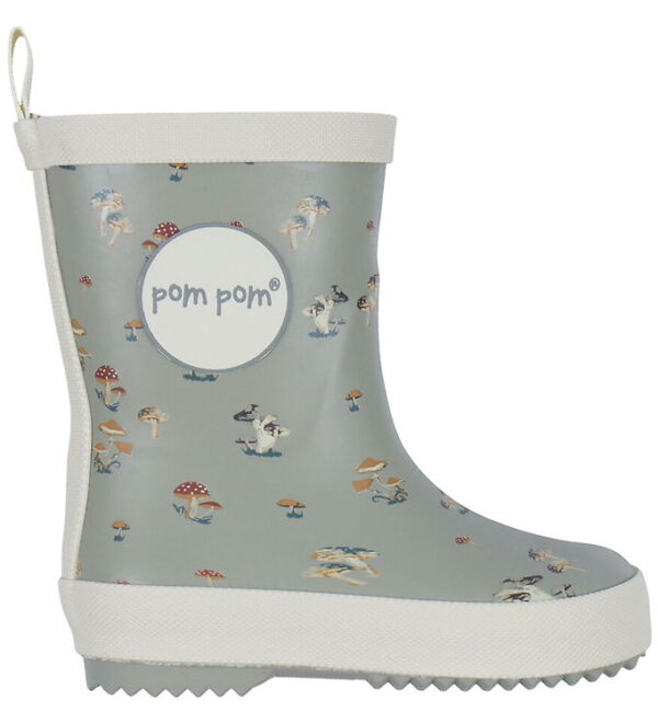 Pom Pom Gummistøvler - Fungi