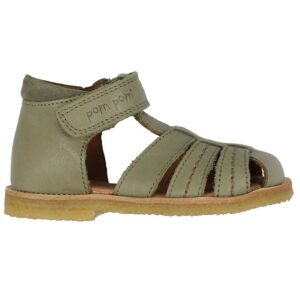 Pom Pom Sandaler - Rub Sole - Dusty Olive