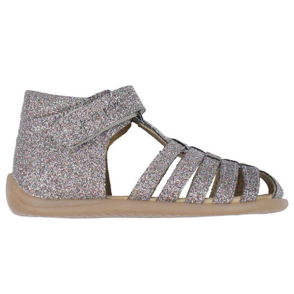 Pom Pom Sandaler - Starters Velcro Braid - Multi Glitter