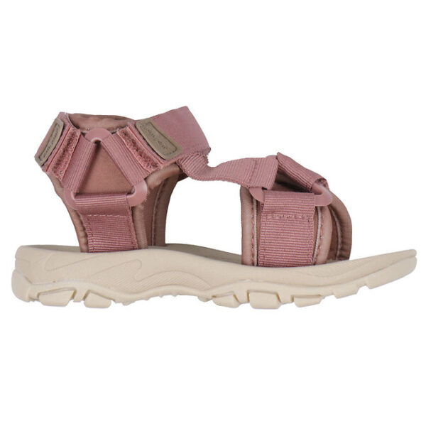 Pom Pom Sandaler - Trecking Velcro - Withered Rose