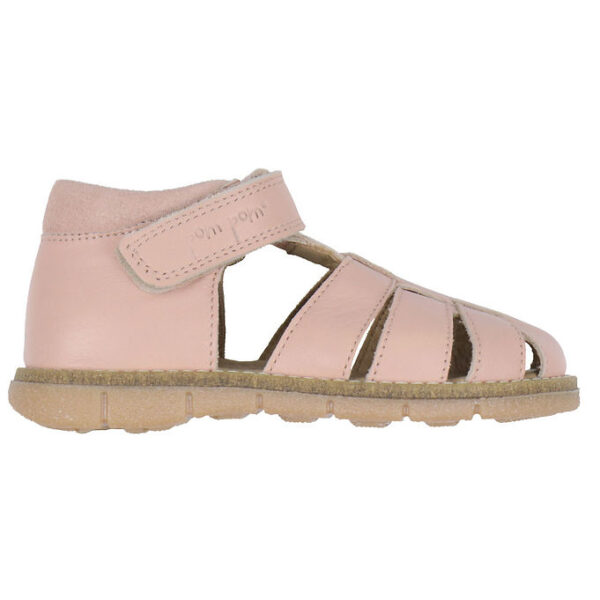 Pom Pom Sandaler - Velcro - Old Rose