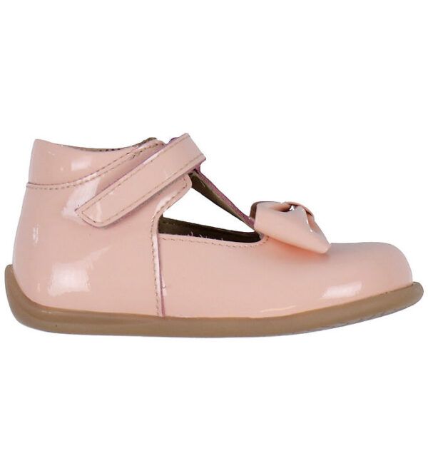 Pom Pom Sko - Dusty Rose Patent