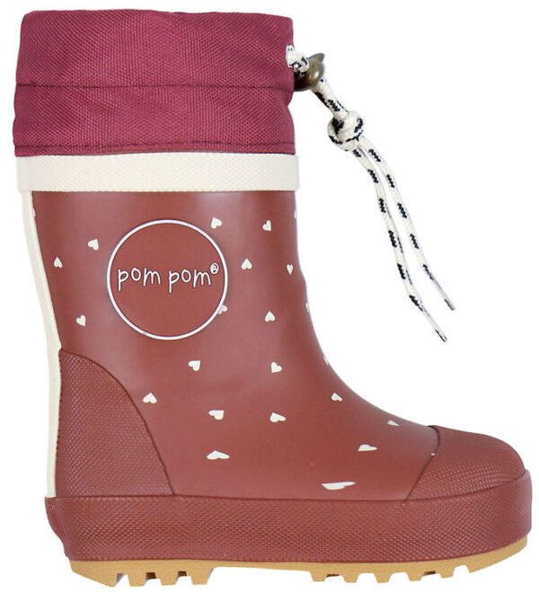 Pom Pom Termostøvler - Heart