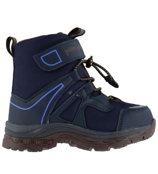 Pom Pom Vinterstøvler - pmWilder - Blå Pom Pom Vinterstøvler - pmWilder - Blå