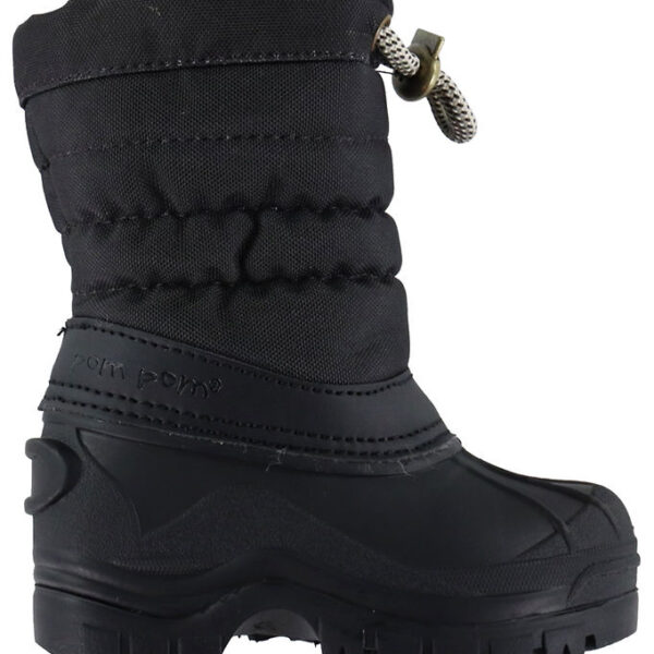 Pom Pom Vinterstøvler - pmWill - Sort Pom Pom Vinterstøvler - pmWill - Sort