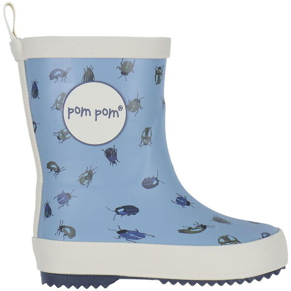 PomPom Gummistøvler - Beetle
