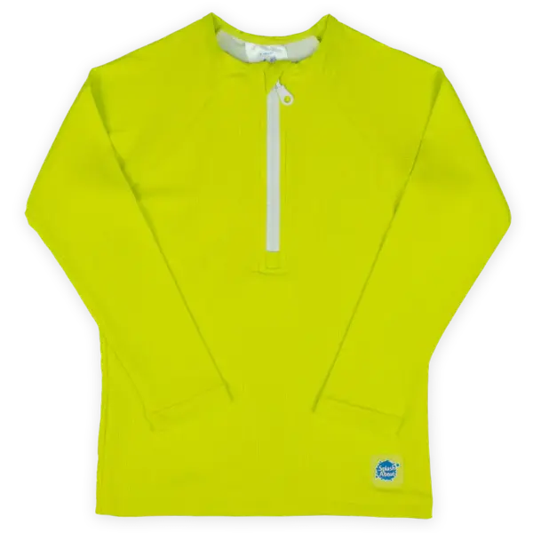 Premium Rash Badebluse - LIME - 4-5 ÅR